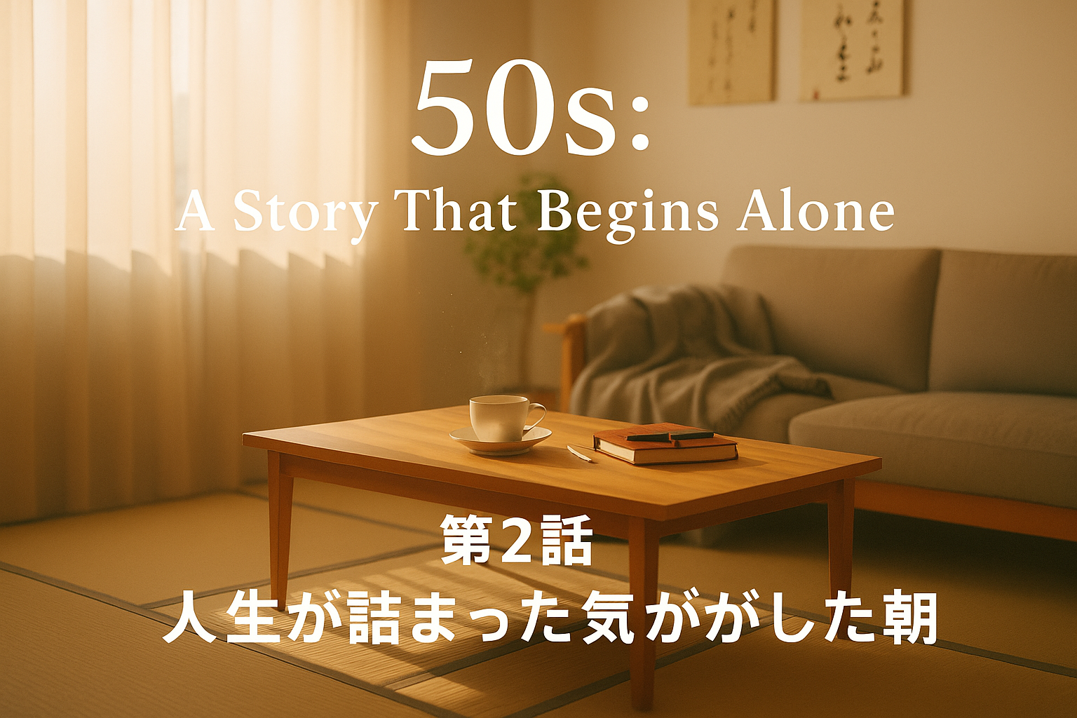 人生が詰まった気がした朝｜50代、独りから始まる物語 | 50代のひとりごと